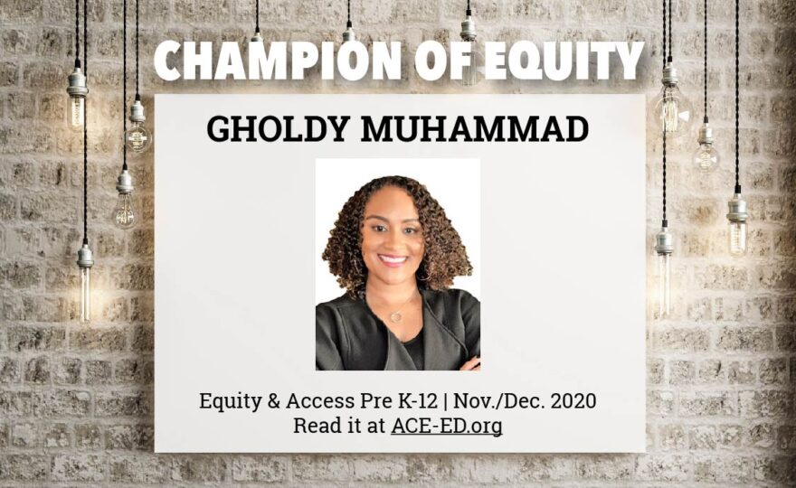 Gholdy Muhammad, Champion of Equity